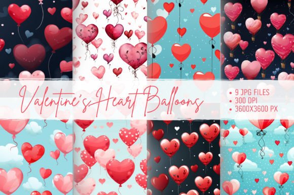 Download Valentine's Heart Balloons - Balloons Collection
