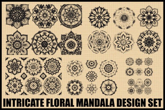 Download Boho Floral Mandala Bundle Set - Premium Resources